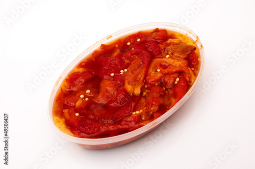Photo: bowl of red peppers bowl of red peppers