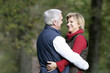 Photo: Couple hugging in park Couple hugging in park