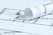 Architect rolls and house plans