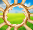 ring of hands