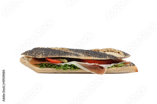 Photo: Ham baguette Ham baguette