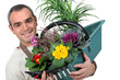 Photo: Male florist Male florist