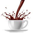 Vektor: Cup of chocolade Cup of chocolade