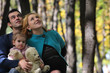 family at the park