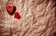 Photo: Valentines Day background with hearts. Valentines Day background with hearts.