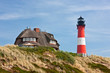Leuchtturm Hörnum auf Sylt an der Nordsee
