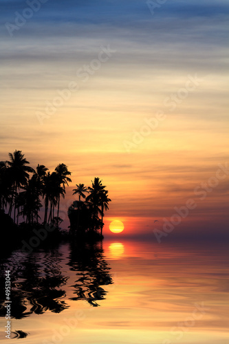 Illustration: Beautiful sunrise in Rawai Phuket Beautiful sunrise in Rawai Phuket
