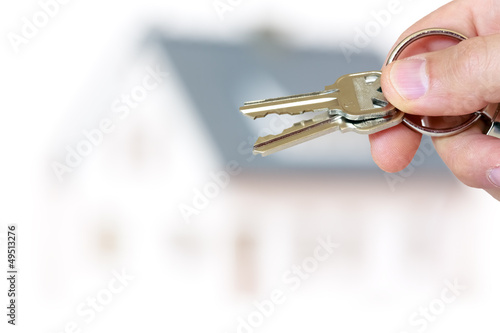 Photo: handing house keys handing house keys