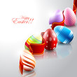 Easter eggs background