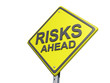 Ricks Ahead Yield Sign White BG