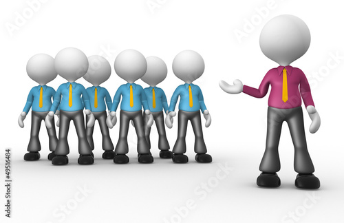 Illustration: Businessmen Businessmen
