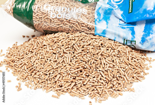 Photo: granules de bois granules de bois