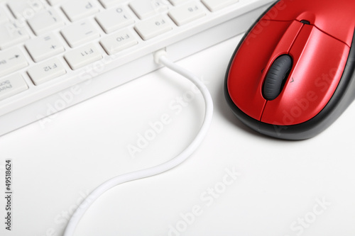 Photo: Mouse and keyboard Mouse and keyboard