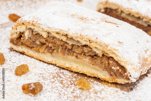 Photo: Apple strudel Apple strudel