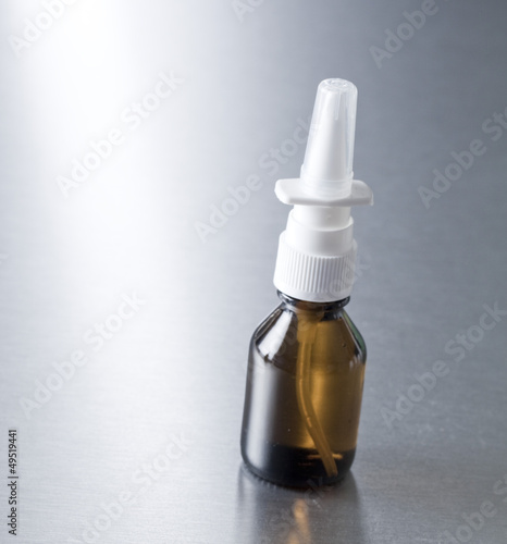 Photo: bottle for an asthma treatment bottle for an asthma treatment