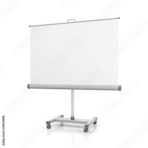 Illustration: Projection screen or whiteboard Projection screen or whiteboard