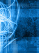 digital blue background