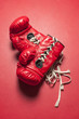 Red gloves