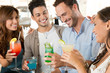 Group Of Friends Enjoying Together