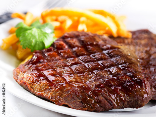 Photo: grilled meat grilled meat