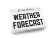 Foto: Weather forecast Weather forecast