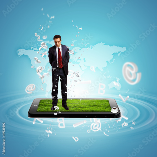 Photo: Modern technology illustration Modern technology illustration