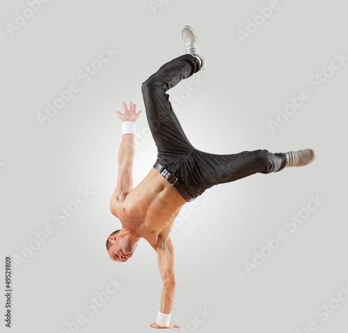 Photo: Modern style dancer posing Modern style dancer posing