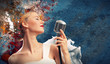 Photo: Image of female singer Image of female singer