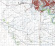 Baghdad old Soviet military map