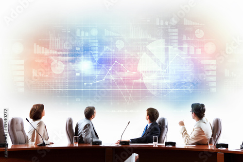 Photo: Business presentation Business presentation