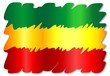 Rasta Colors Grunge Flag-Bandiera Colori Rasta-Vector