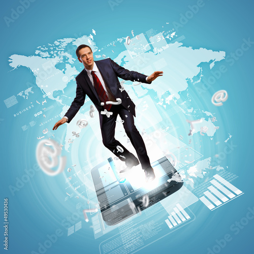 Photo: Modern technology illustration Modern technology illustration
