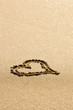 Foto: Herz im Sand Herz im Sand