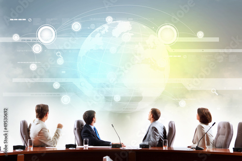 Photo: Business presentation Business presentation