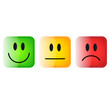 Smiley Set Quadratisch