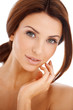 Portrait of a beautiful natural woman
