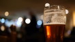 Beer Glass in a Pub