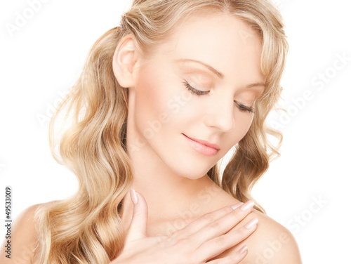 Photo: beautiful woman with long hair beautiful woman with long hair
