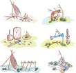 Native Australian Sketches