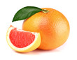 Grapefruit with slice