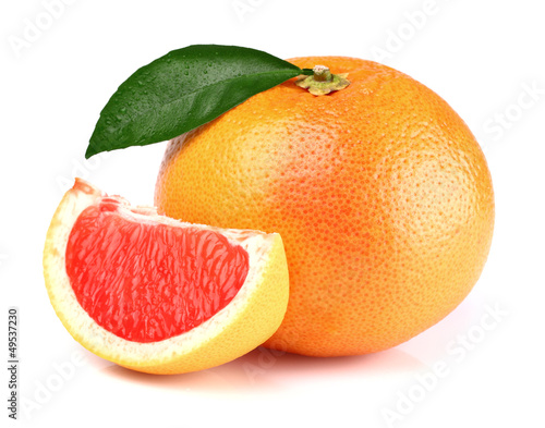 Photo: Grapefruit with slice Grapefruit with slice