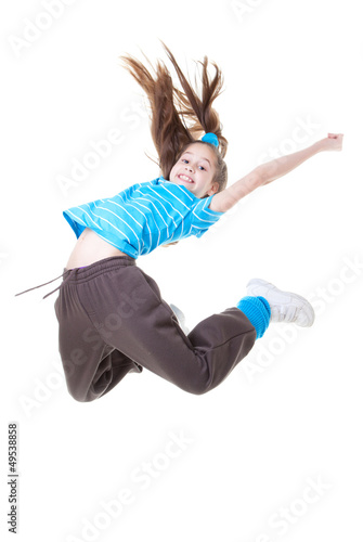 Photo: child or kid jumping child or kid jumping