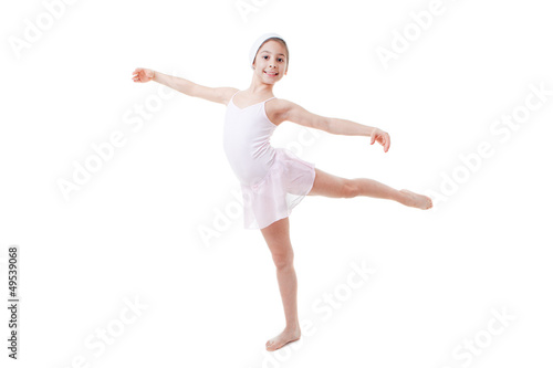 Photo: child ballet pose child ballet pose
