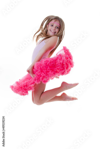 Photo: ballet dancer jumping in tutu ballet dancer jumping in tutu