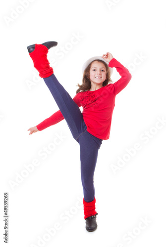 Photo: girl modern dancing girl modern dancing