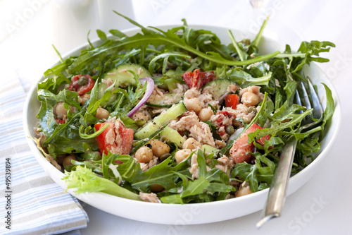 Photo: Tuna and Chickpea Salad Tuna and Chickpea Salad