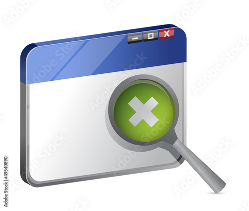 Illustration: increasing web browser view increasing web browser view