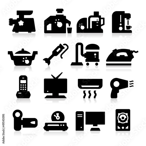 Vector: Electronic Devices Icons Electronic Devices Icons