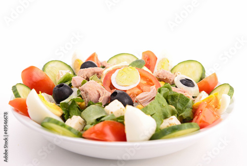 Photo: vegetarian salad vegetarian salad