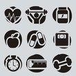 fitness icons